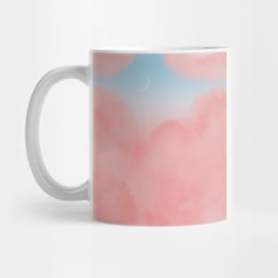 Aesthetic Cotton Candy Pink Sky Mug